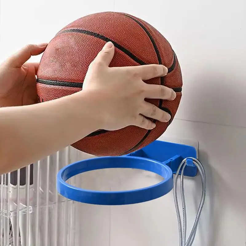 

Wall Mounted Basketball Rack Football Storage Rack Frame Placement Household Ball Rack Does Not Take Up Space