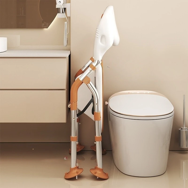 Taburete de baño para lugares públicos, taburete de baño de suelo cómodo para baño de Hotel, diseño minimalista, muebles para el hogar, Banqueta Ls40ysd