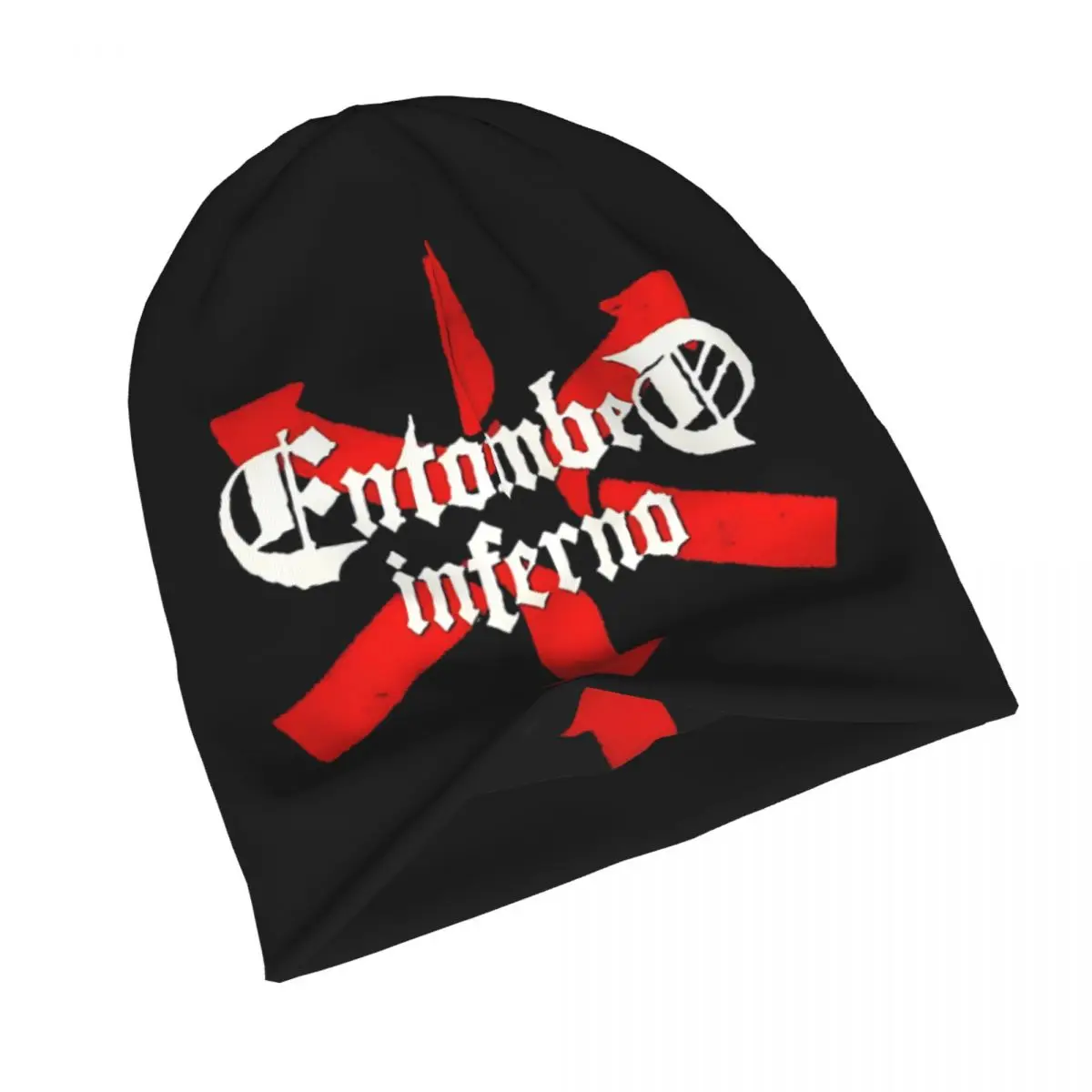 Hat Entombed Inferno Outdoor Caps For Men Women Entombed Skullies Beanies Ski Caps Soft Bonnet Hats