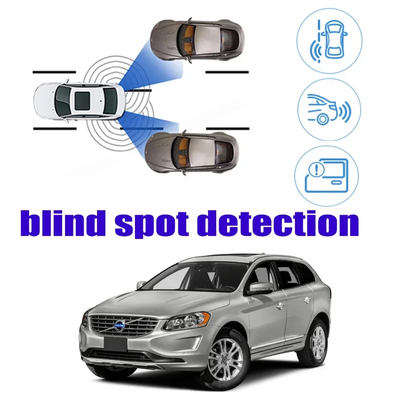 For VOLVO XC60 2015 2016 2017 Car BSD BSA BSM Blind Area Spot Warning Safety Drive Alert Mirror Rear Radar Detection System