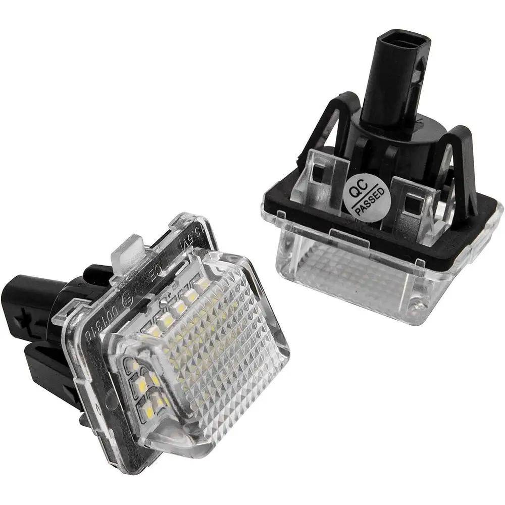 2 x License Plate Lights fit for Mercedes-Benz CL-Class C216 (2007-2013), S-Class W221 (2007-2013)