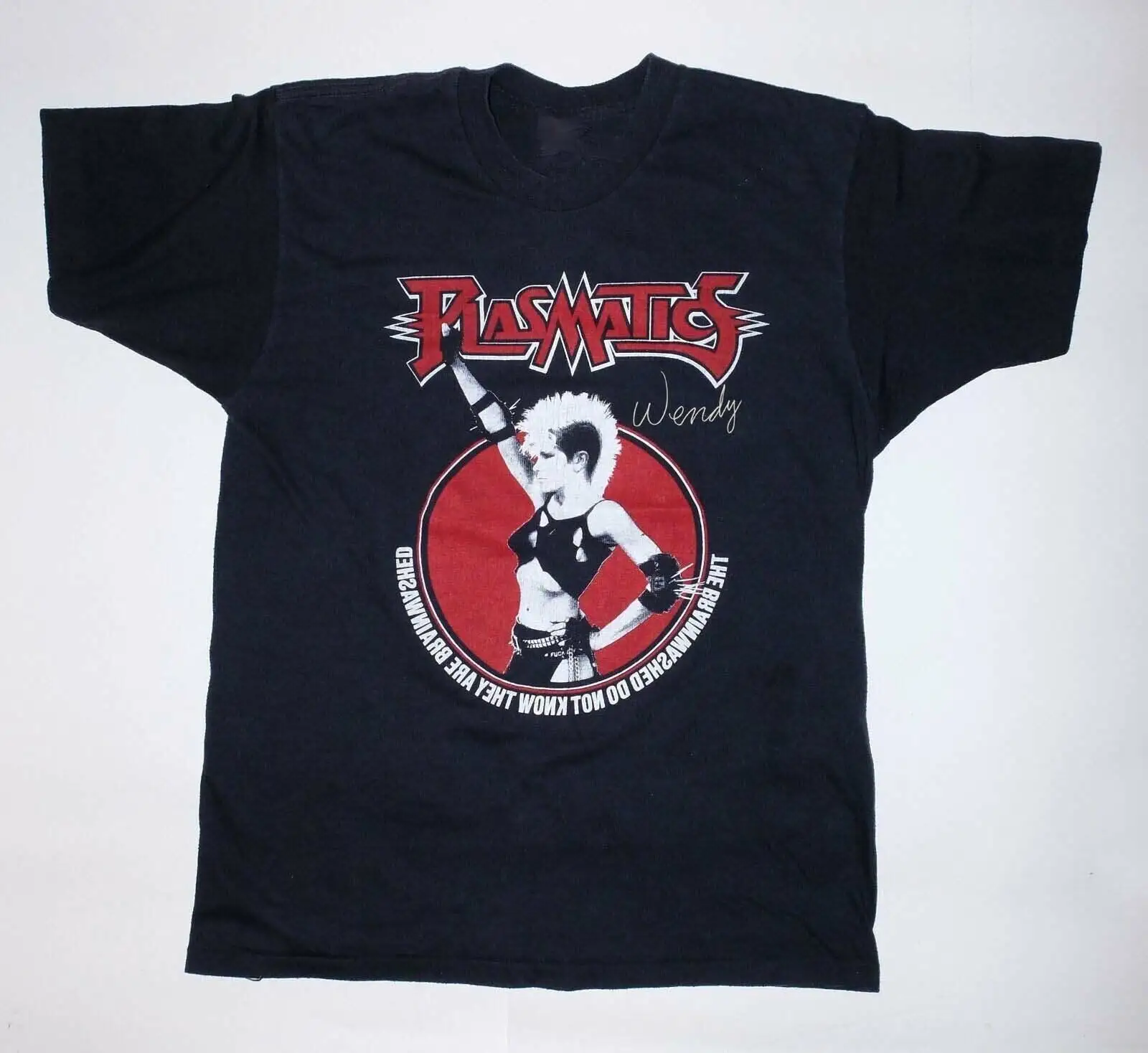 Wendy O Williams Plasmatics Tour T Shirt Vintage