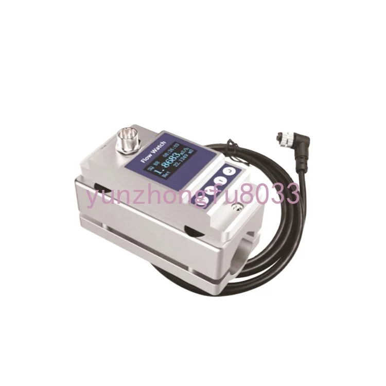 Fhm500 Ultrasonic Clamp Type Water Liquid Flowmeter with Led Display Small Pipe Clamp-on Flow Meter