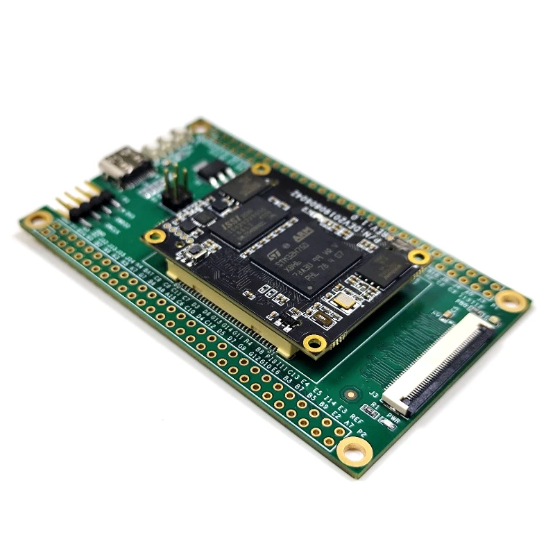 STM32H743 STM32H743XIH6 أو STM32H750 STM32H750XBH6 لوحة تطوير مع SDRAM وفلاش مزدوج #6