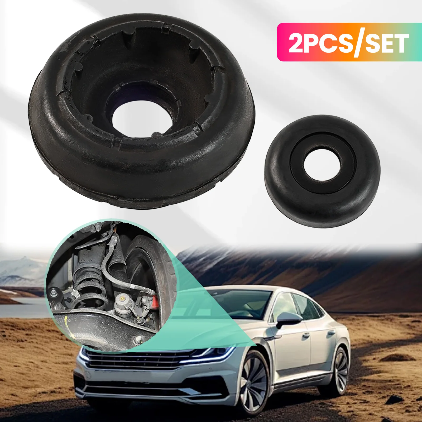 Car Mount Shock Absorber Support Bearing Set For VW Vento Golf III Polo Seat Alhambra IbizaII Inca  OE# 1J0412249 357 412 331 A