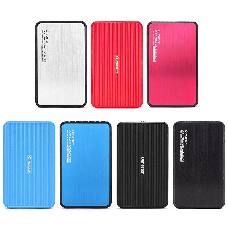 

External Hard Disk Enclosure SSD HDD 2.5" Storage for Case USB3.0 Box Dropship