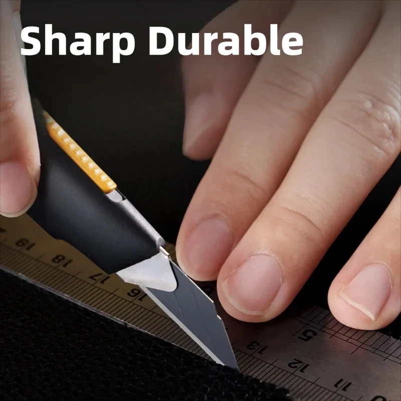 ديلي مكافحة التأثير سكّين متعدّد الاستخدامات قابل للسحب الذاتي قفل الة قطع الورق العملي الفن سكين مكتب لوازم مكتبية #2