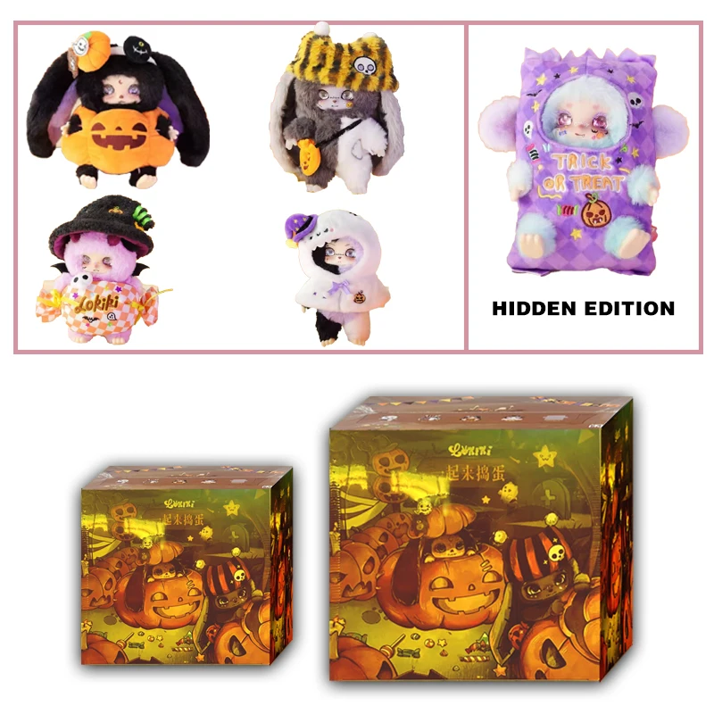 

В наличии оригинальная слепая коробка LOKIKI Happy Halloween Let's play pranks together Fantastic Night аниме персонаж игрушка на Хэллоуин в подарок