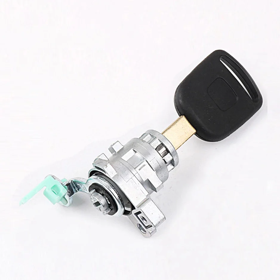 CHKJ Car Front Left Driver Side Door Lock Cylinder With 1 Key For Honda Accord 2003 2004 2005 2006 2007 Auto Lock Cylinder Key