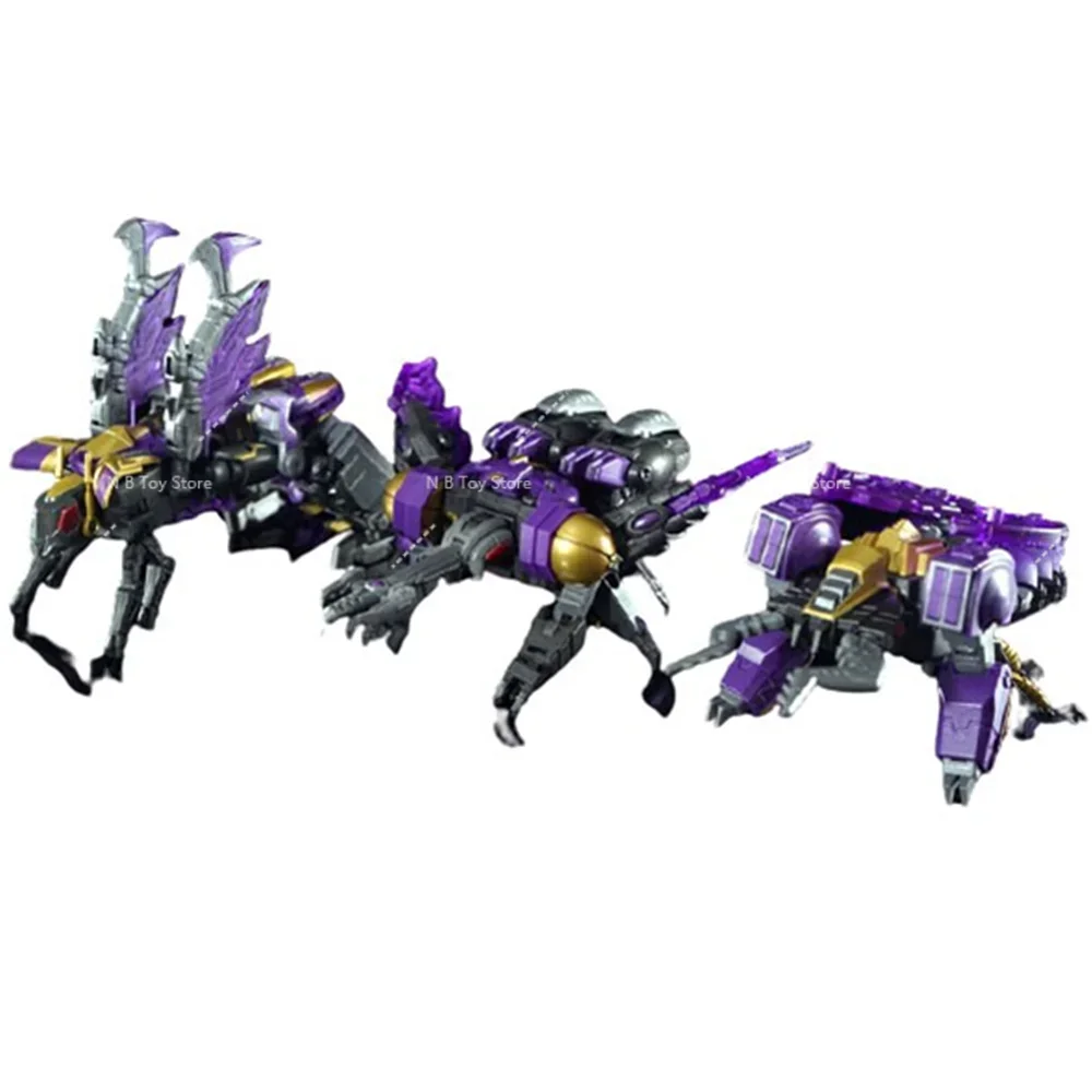 Actionfigur von Transformer Planet-X PX-17, Insecticon Kickback, Schrapnell, 3 Teile, mit Box, 18, 19 Px