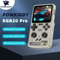 POWKIDDY RGB20 Pro New Portable Video Gaming Console Witch 2 Joysticks HD Screen PS EmulatorHandheld Game Players