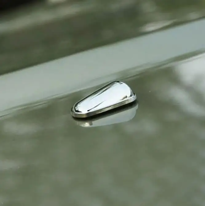 ABS Chrome Car Front Water Spray Nozzle Cover for Ford Focus Mk2 Mk3 Mk4 Fiesta Mk7 Ecosport Kuga Accessories
