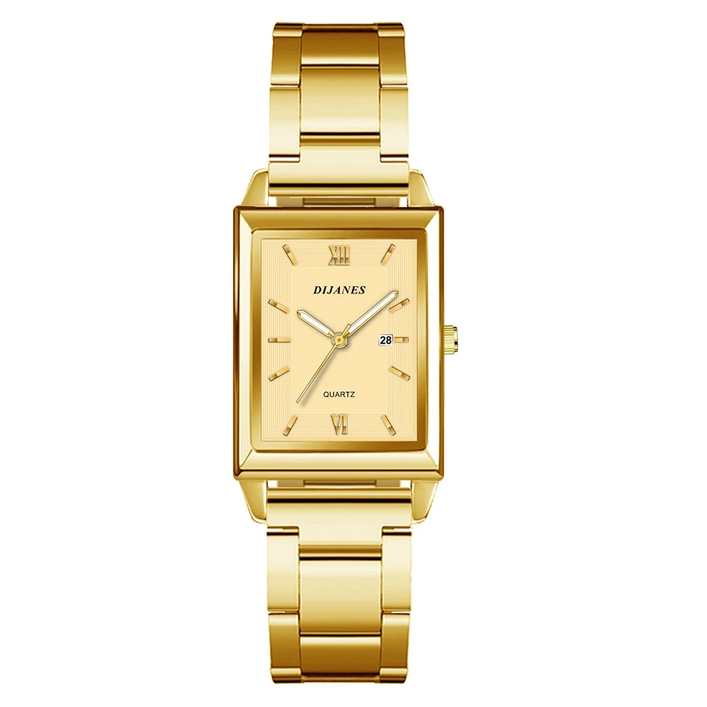 Men's Luxury Calendar Date Leather Watch