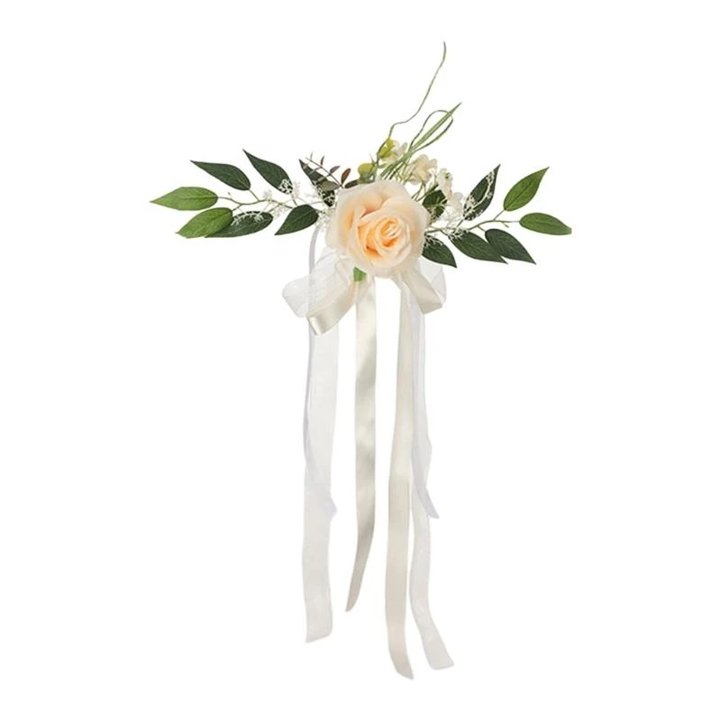 زينة كرسي ممر الزفاف مرة أخرى ترتيب زهرة للمأدبة الزفاف