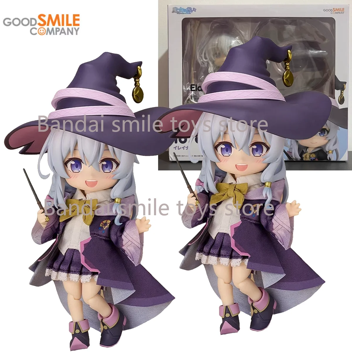 

GSC 1878 Original Nendoroid Elaina Witch Journey 14cm Doll Anime Action Figures Toys for Kids Gifts
