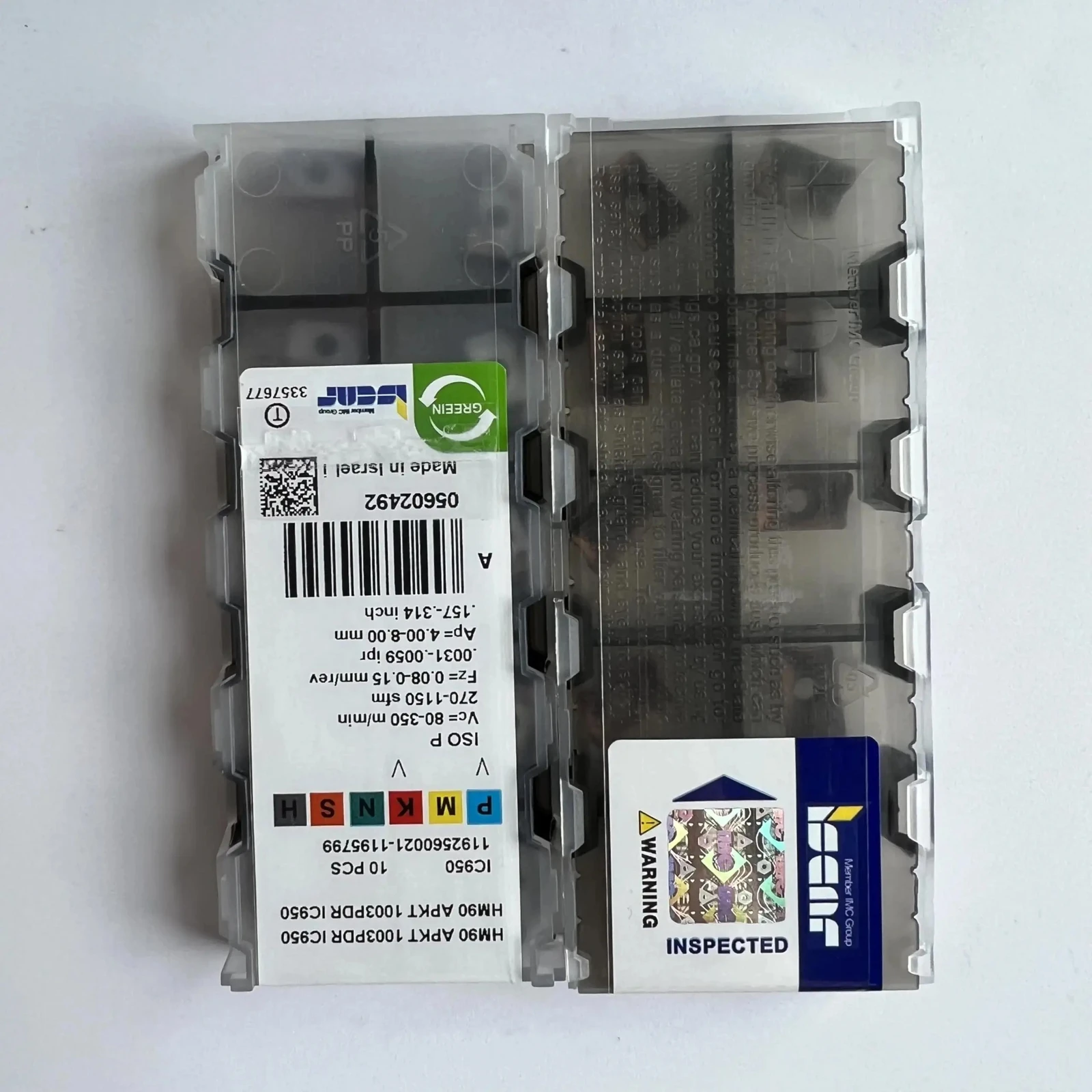 

HM90APKT1003PDR IC950 /Industrial indexable Carbide Inserts 10 PCS