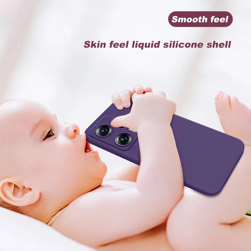 الأصلي السائل سيليكون لينة جراب هاتف ل Xiaomi Poco X4 GT Poco X4gt Pocox4 GT للصدمات الغطاء الخلفي ل Poco X4 GT