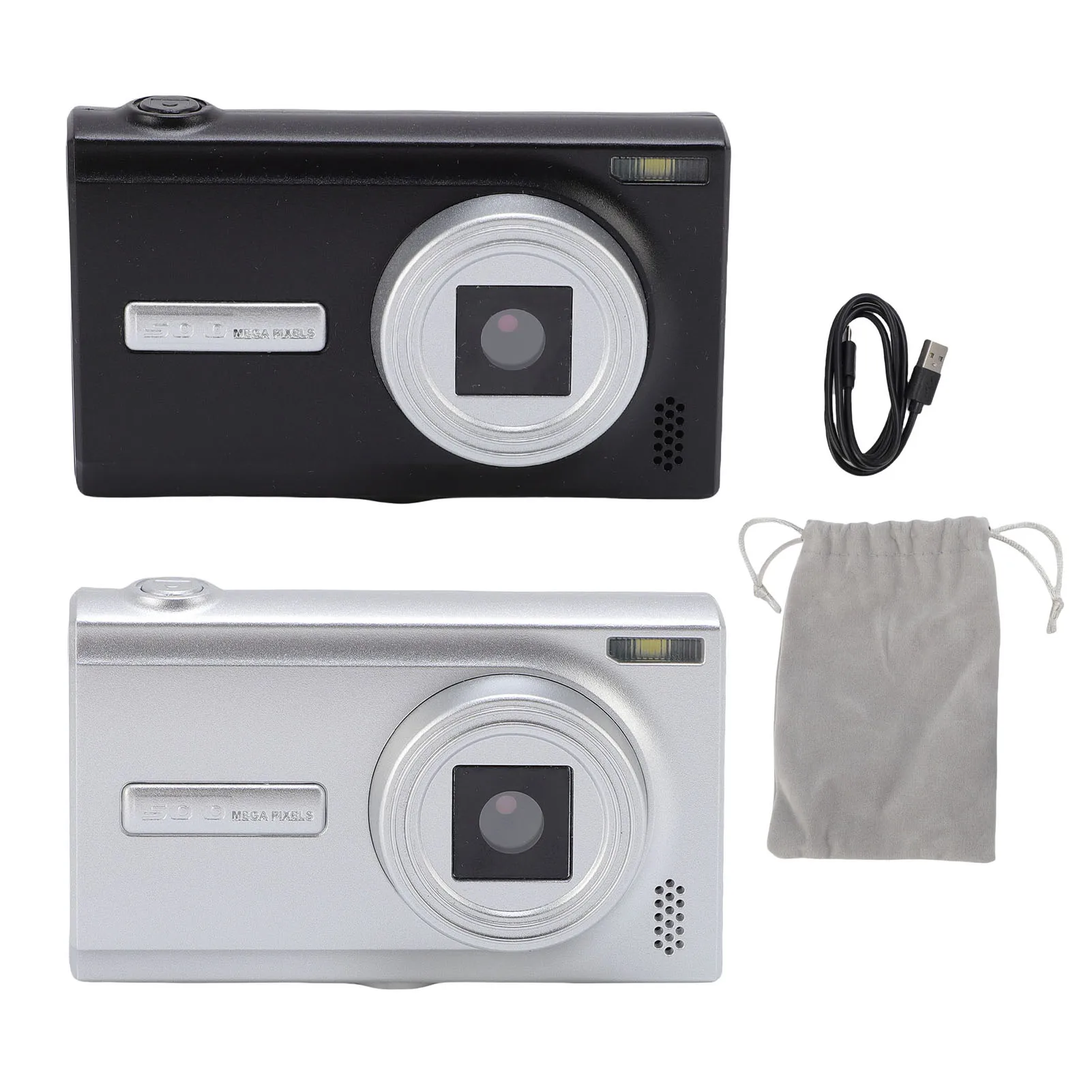 

Цифровая камера для подростков с 2,4-дюймовым экраном, автофокусом, электронной стабилизацией, беззеркальная, с многократным цифровым зумом для фотосъемки