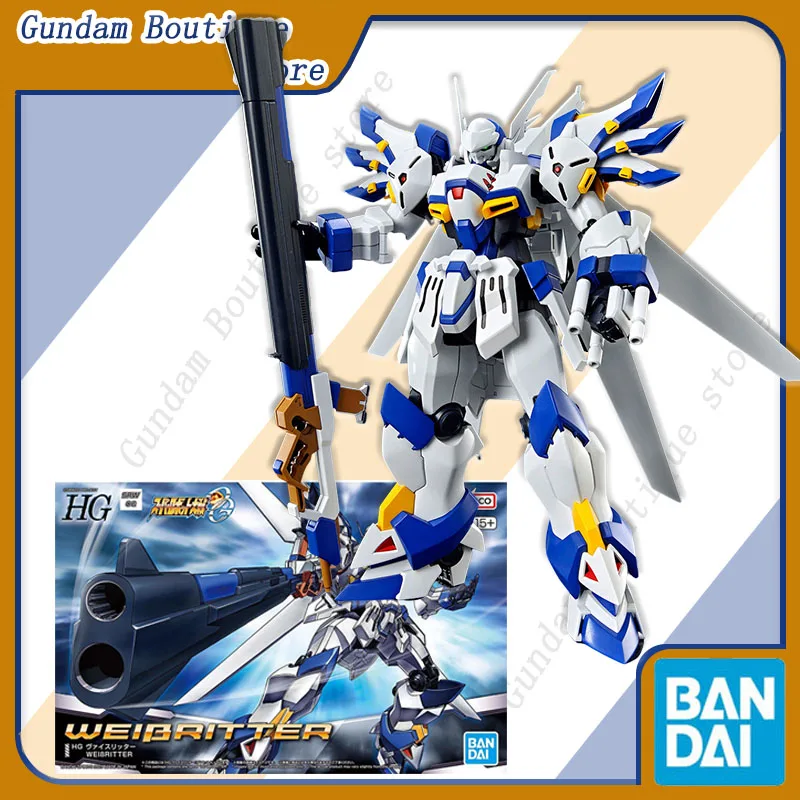 

Bandai натуральная HG Super Robot Wars PTX-007-03C Weißritter Weiss Ritter аниме фигурка Коллекционная сборная модель игрушки подарок