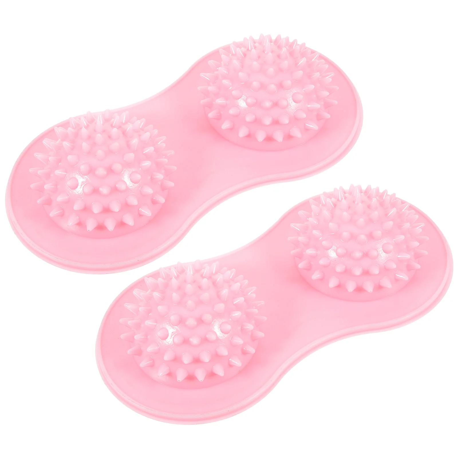 

2Pcs Durable Foot Massage Balls Lightweight Design Relaxing Acupoint Massager Plastic Feet Tool