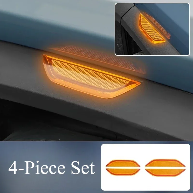 Wheel Eyebrow & Door Reflective Sticker for Formula Leopard Titanium 3 - Warning & Modification Accessories