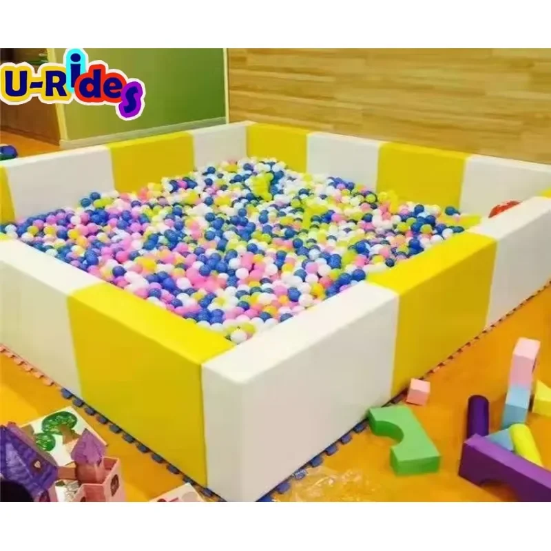 Children's soft play equipment Indoor play soft square ball pit for sale