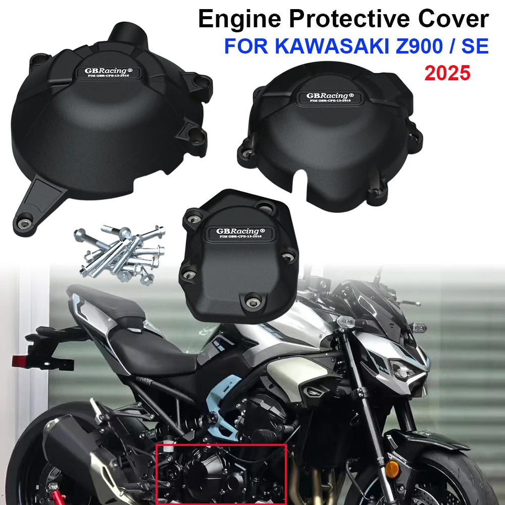 

Z900 Motorcycle Engine housing protective cover For KAWASAKI Z900 SE z900se 2025 Engine floor guard