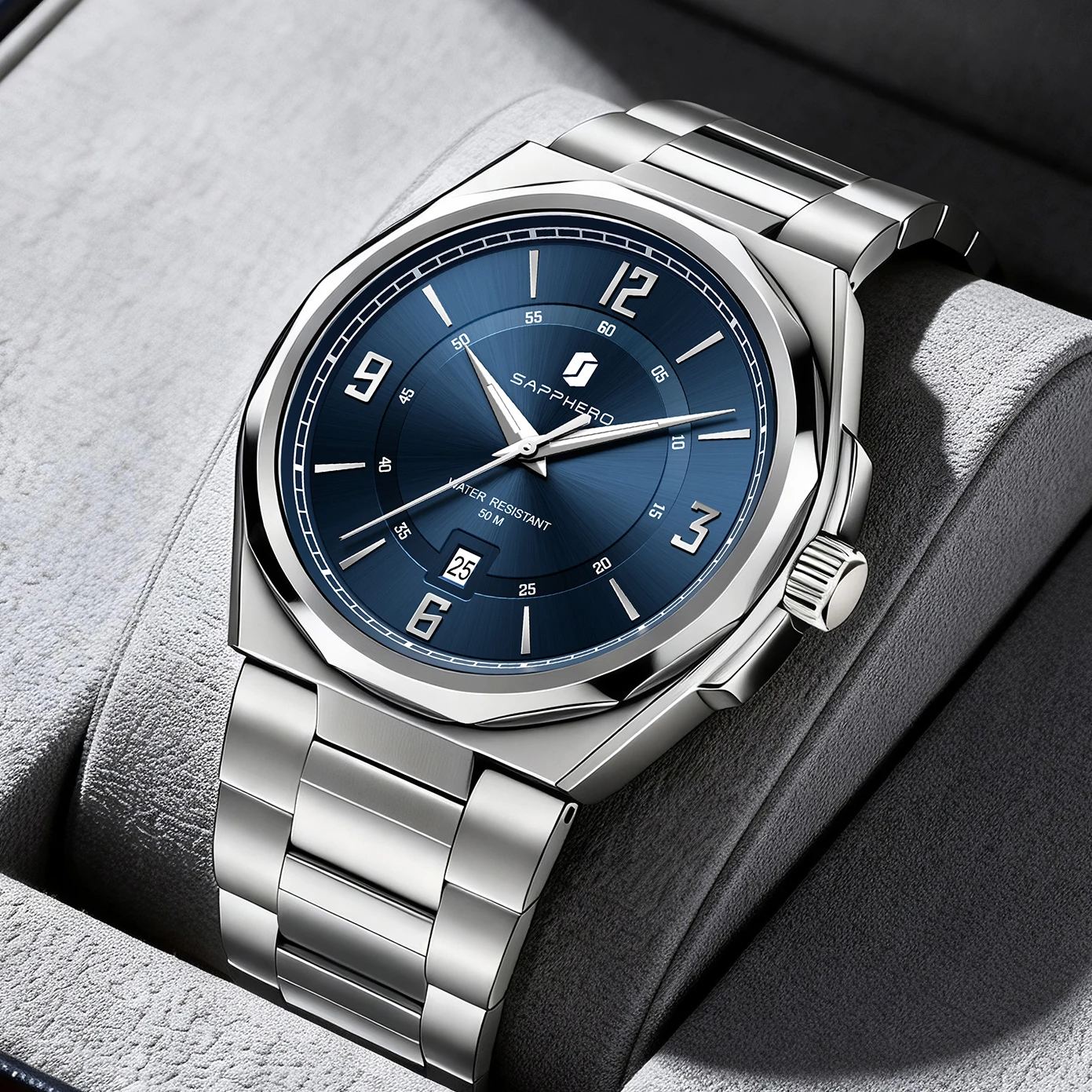 Мужские кварцевые часы SAPPHER – обзор и цена Smartwatch Watches Gift For Men