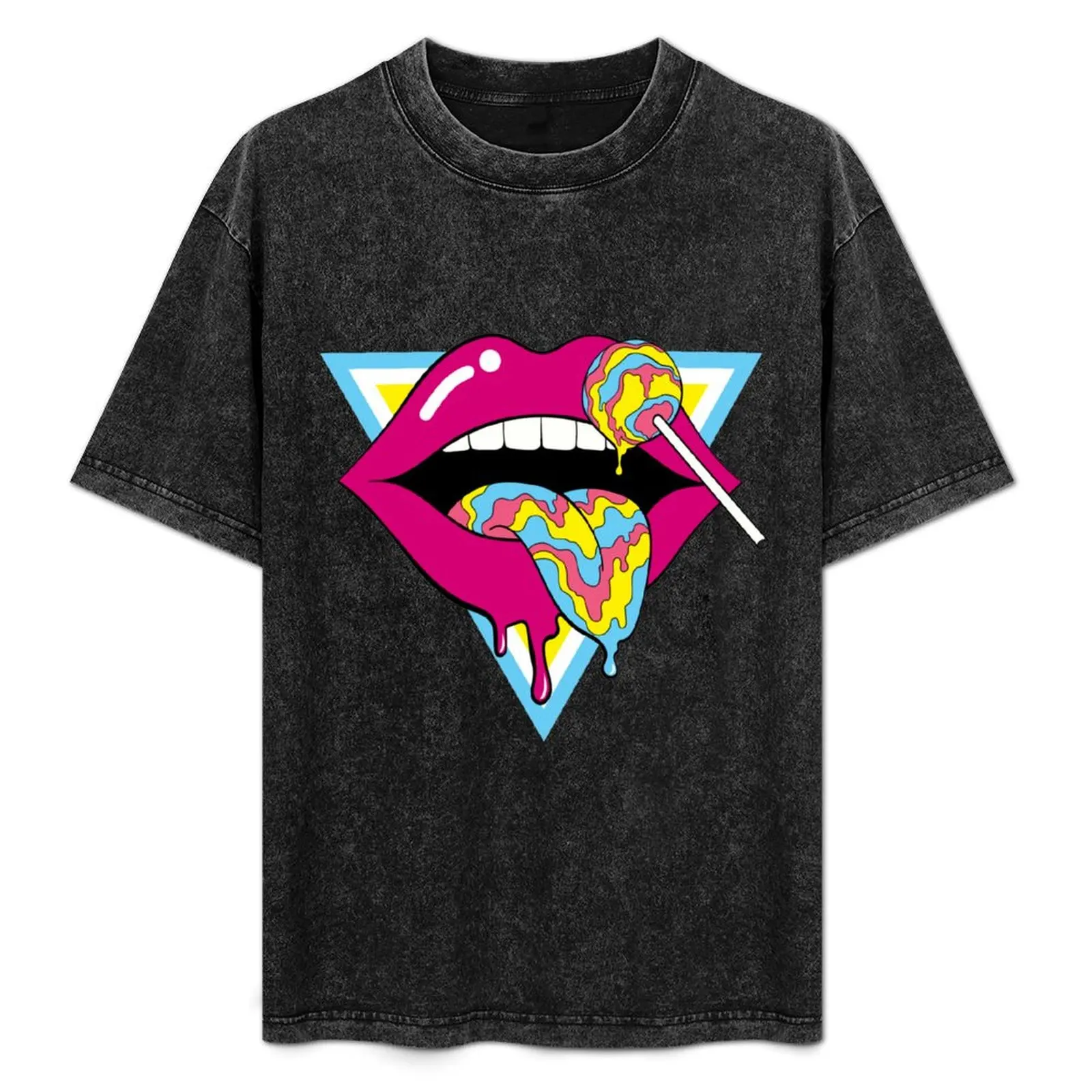 

Sweet Lip T-Shirt Casual Basic Short Sleeve T-Shirt