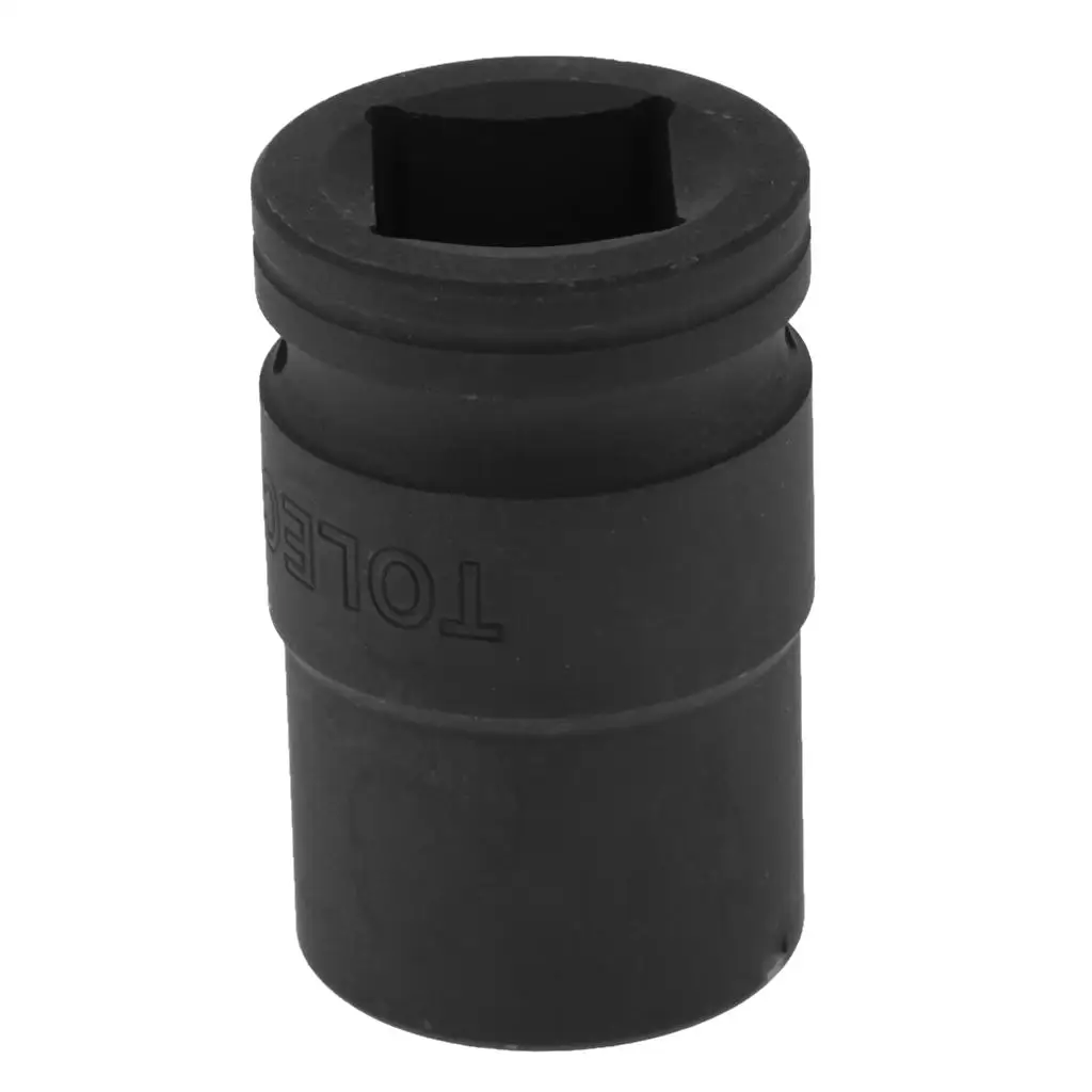 3/4 Inch Drive Impact Socket 24mm, 12 Ponits, Cr-v Alloy Steel, Standard SAE