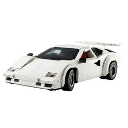 2024 New 10337 MOC Countach 5000 QV Building Blocks 1506Pcs Super Racing Car Vehicle Model Classic Collection Bricks Cars Toys