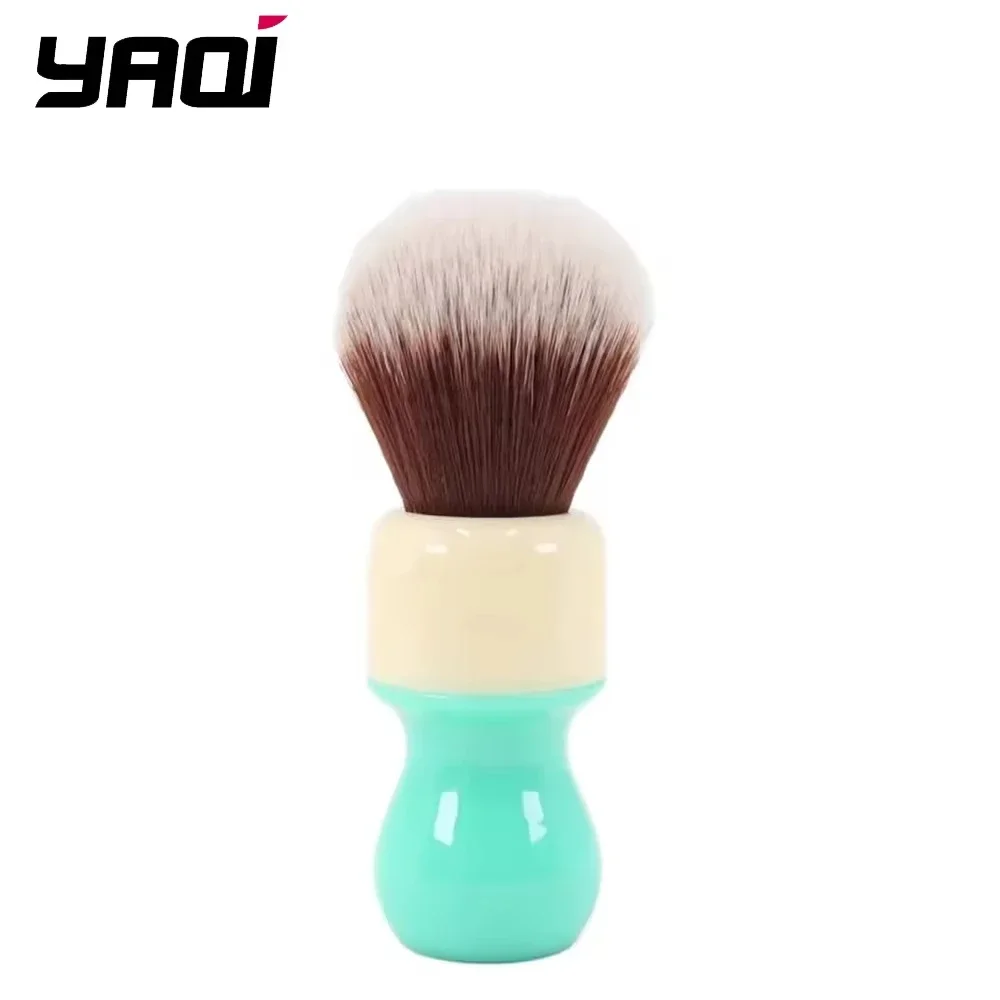 Portable 2026 Shaving Brush YAQI Surf 22mm Hot Selling Men's Collectibles Wet Shaving Brush Synthetic Hair with Resin Handle 