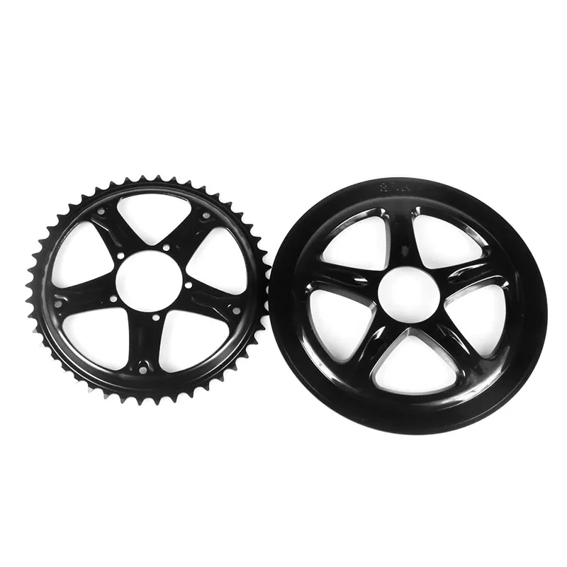 ChamRider Chain Wheel for Mid Drive Motor Sprocket Chainring Blade 44T 46T 48T 52T BBSHD Motor