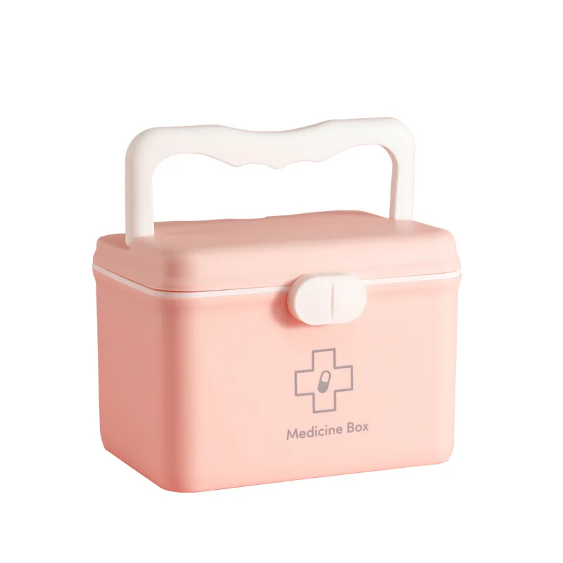 Medicine box Medical box Large-capacity multi-layer medicine box Multi-function large-capacity medicine storage box First aid bo