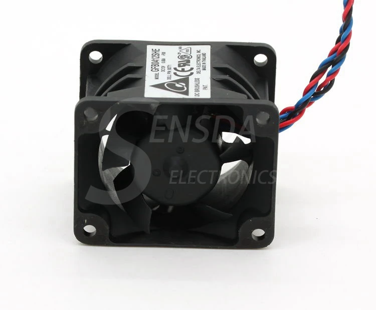 for delta GFB0412SHE  PE1750 fan 12V 0.68A 40*50*38mm DC 12V  0.68A 22.25 CFM 10000/9600 RPM cooling fan