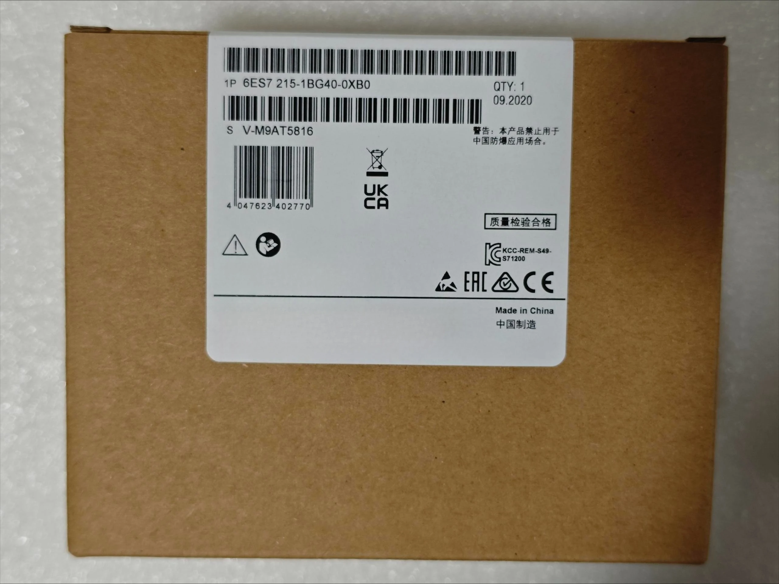 Brand New Original 6ES7215-1AG40-0XB0 6ES7215-1BG40-0XB0 6ES7215-1HG40-0XB0 6ES7217-1AG40-0XB0  Fast Delivery