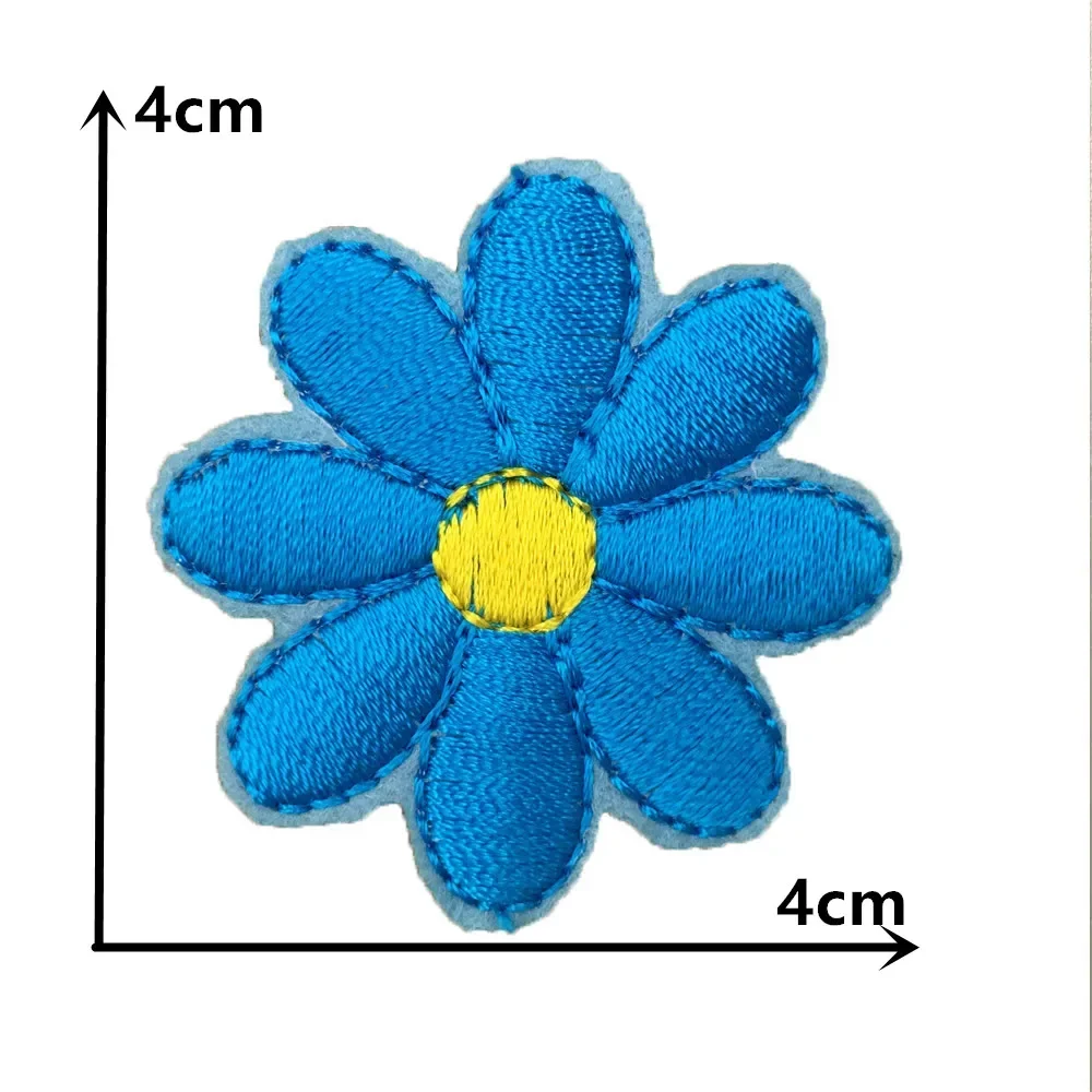 high quality iron iron on bag clothing Uniforms flowers badge sewing DIY Excipients Banner patch decorate embroidered