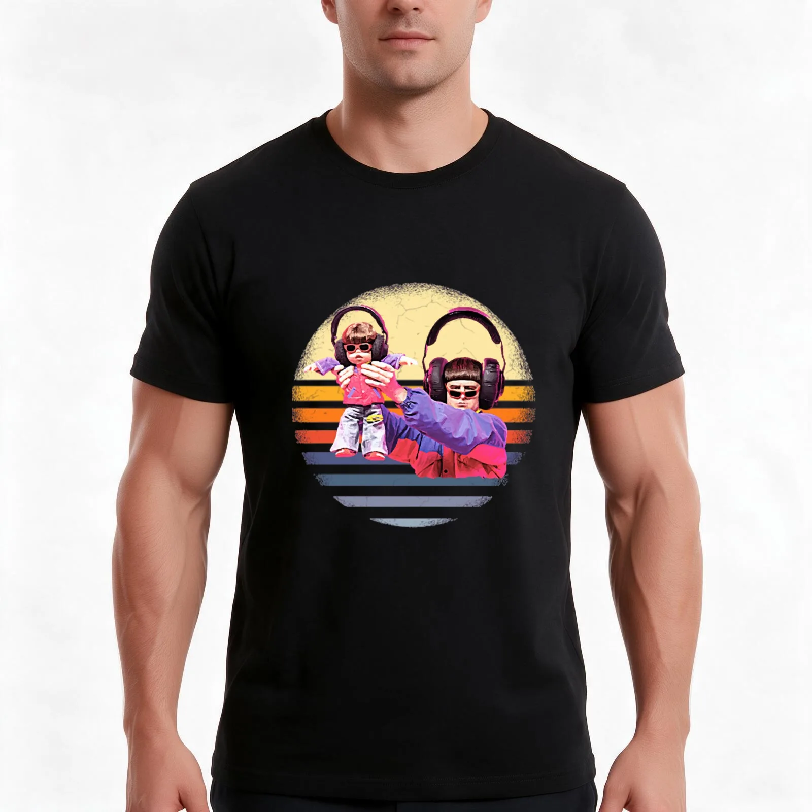 Oliver Tree T-Shirt, Summer Casual Cotton Tee, Oversized Streetwear Tops, Vintage Graphic Print, Loose Fit Short Sleeve