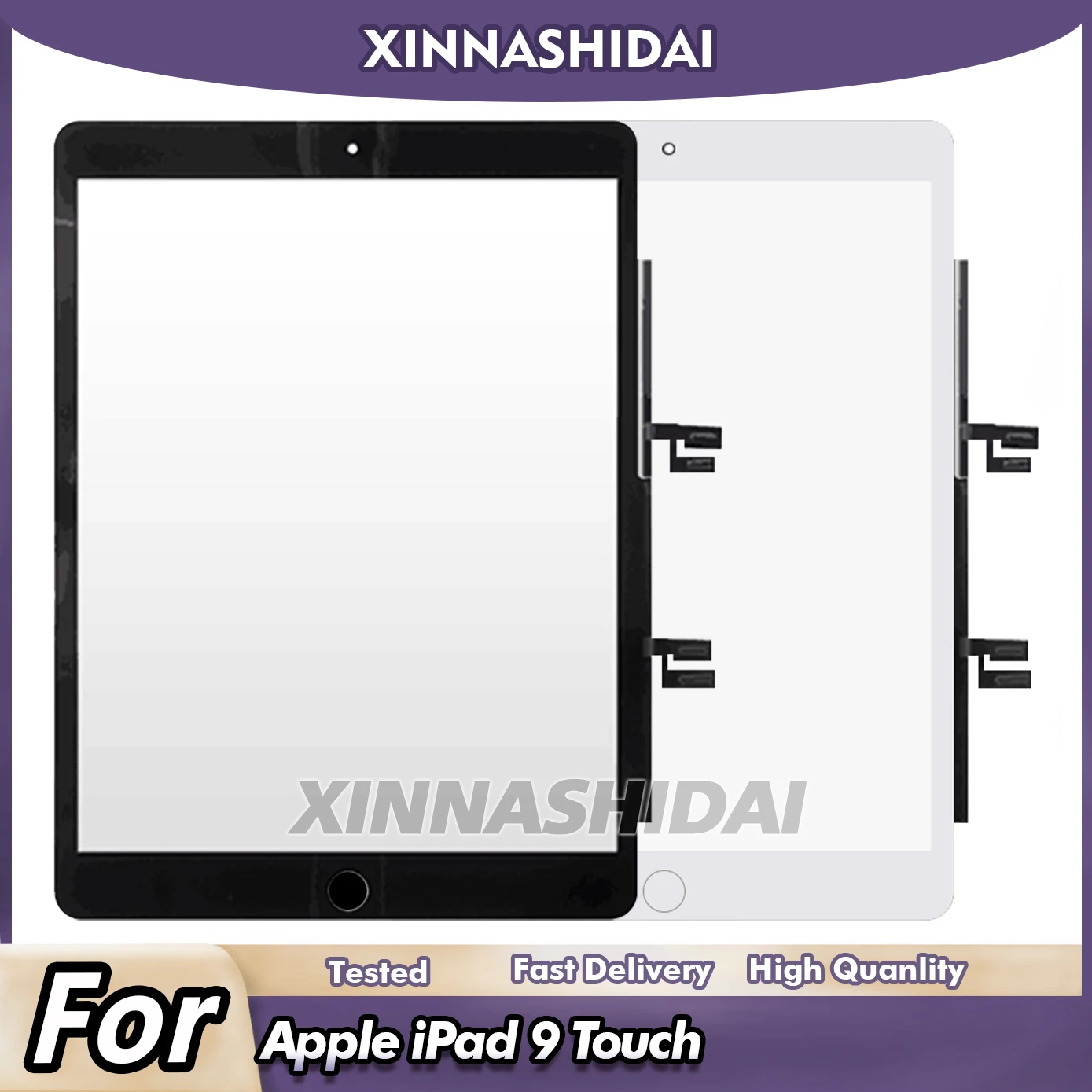 For Apple ipad 9 9th Gen A2602 A2603 A2604 A2605 touch Screen Panel Digitizer Front Glass Replacment internal screen