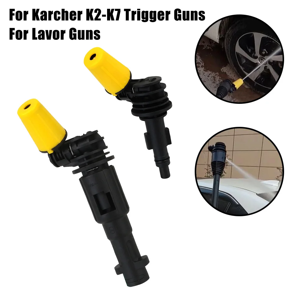 Cleaner Spray Nozzle Dirt Shock Car Wash Tool Fit For Karcher Trigger Guns High Pressure Turbo Nozzle 360° Gimbaled Spin