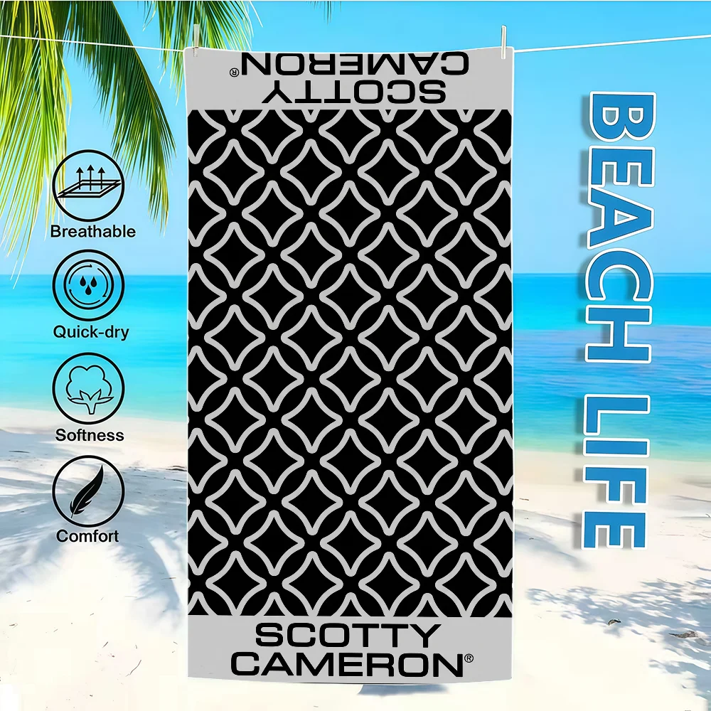 Handtuch Textil-Bademantel Strand C-CameronS-ES Schnelltrocknend Leichtgewichtig Tragbar Luxus Camping S-ScottyS-ES Schwimmbad Reise – Detail 9