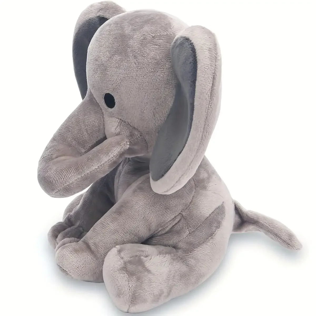 Peluche de Elefante de 9 Pulgadas (23 cm), el Mejor Regalo para Cumpleaños, Acción de Gracias, Año Nuevo y Navidad