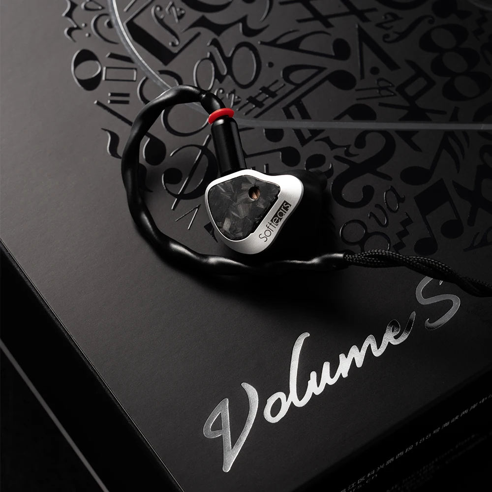 SoftEars-auriculares intrauditivos HIFI con volumen S, monitor IEMS 2DD 2BA, unidad híbrida, tapones para los oídos deportivos, tapones reemplazables