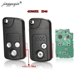 Jingyuqin 2/3 Bottoni Chiave A Distanza Fob 433MHZ ID46 Chip Per Honda CRV Accord Civic Odyssey Intelligente Intelligente Keyless di Controllo di Ingresso