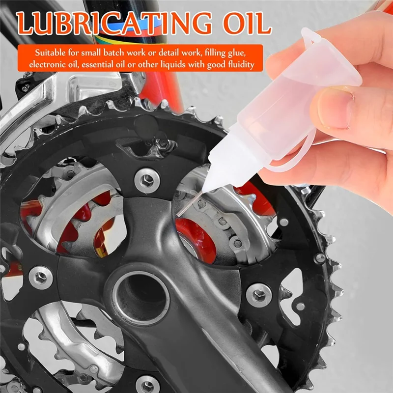 

PZHI-100Pcs 10ML Narrow Tip Applicator Bottle Needle Tip Glue Bottle Applicator For Alcohol Ink DIY Quilling Acrylic Painting