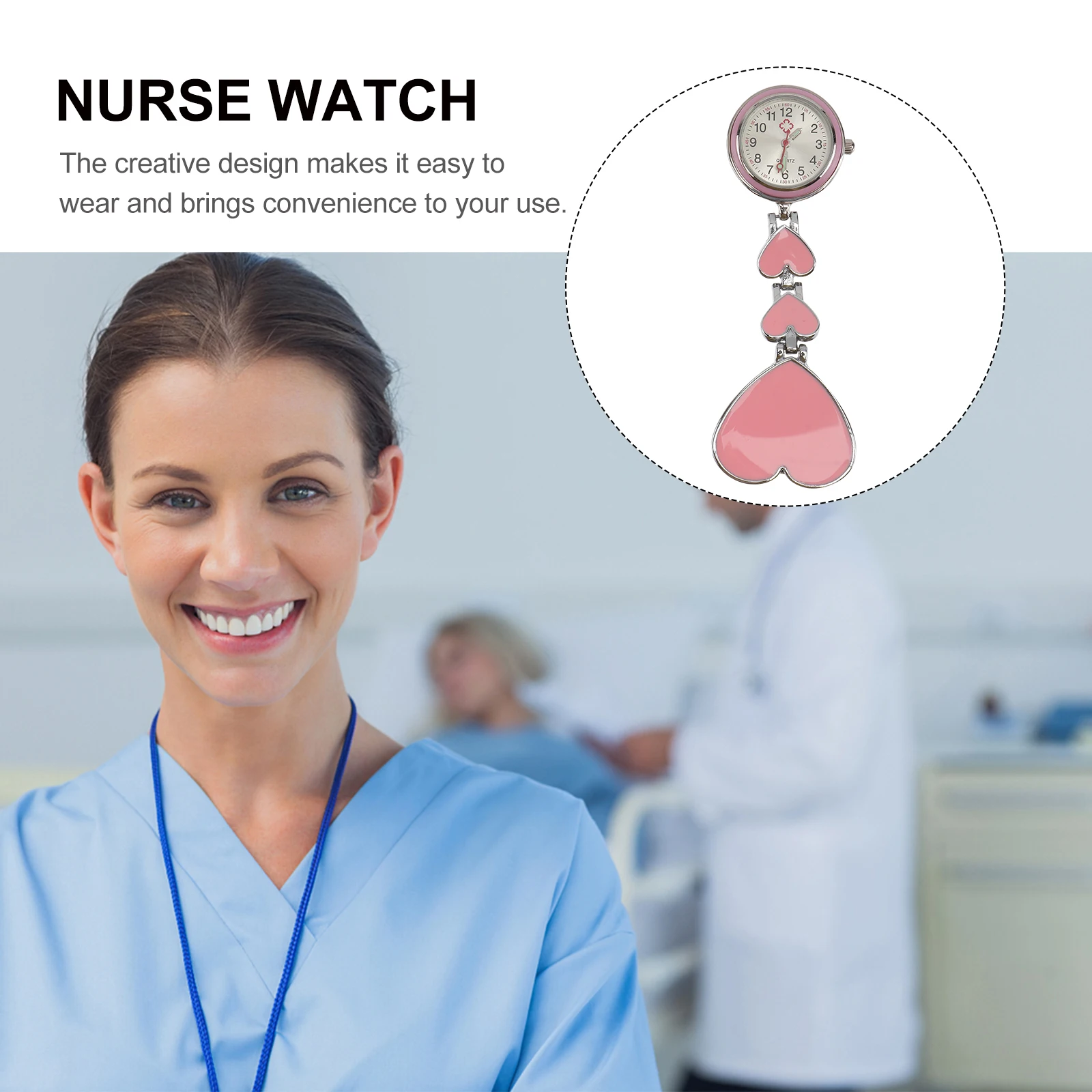 

Doctors Waterproof Nurse Watch Watches for Women Button Nurses Fashion