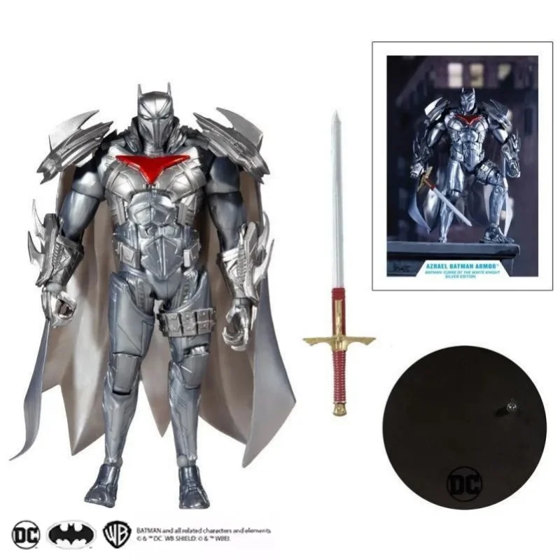 

Genuine Dc Angel Of Death Version Batman Character Model Toys Joint Mobility Desktop Ornament Collectibles In Stock