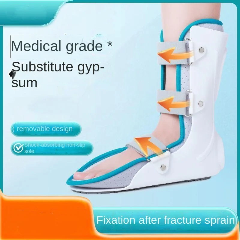 

1Pcs Foot Ankle Joint Breathable Fixed Support for Ankle Fracture Sprain Patients Postoperative Rehabilitation Supplies