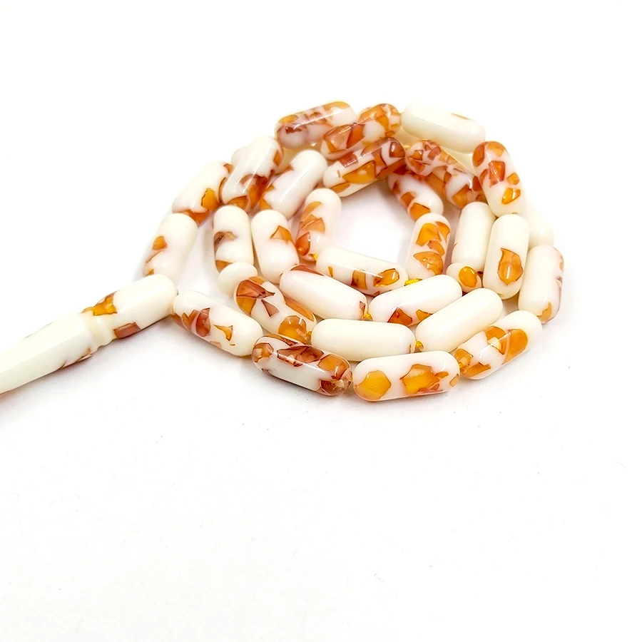 Tasbih Bakelat 33 prayer beads Misbaha bracelet Gift for eid turkish handmade red tassel accessories on hand - view 5