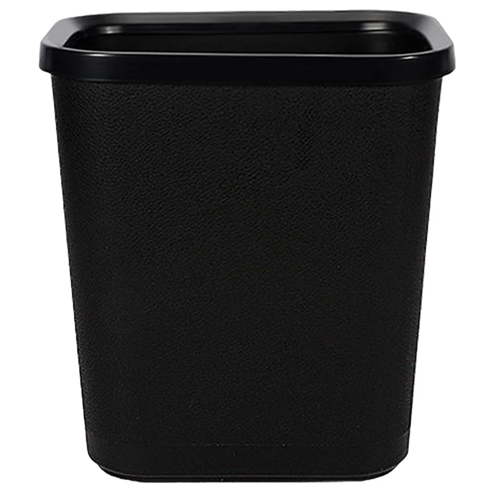 

Heavy Duty No Cover Garbage Can 12L Slim Shape for Living Room Hotel Office Bedroom Household Trash Container Trash Can